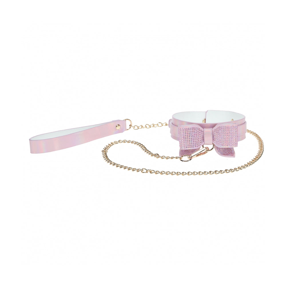 Ouch! Paris Collection Collar With Leash | 8714273056146 | Available at EroticWarehouse.com