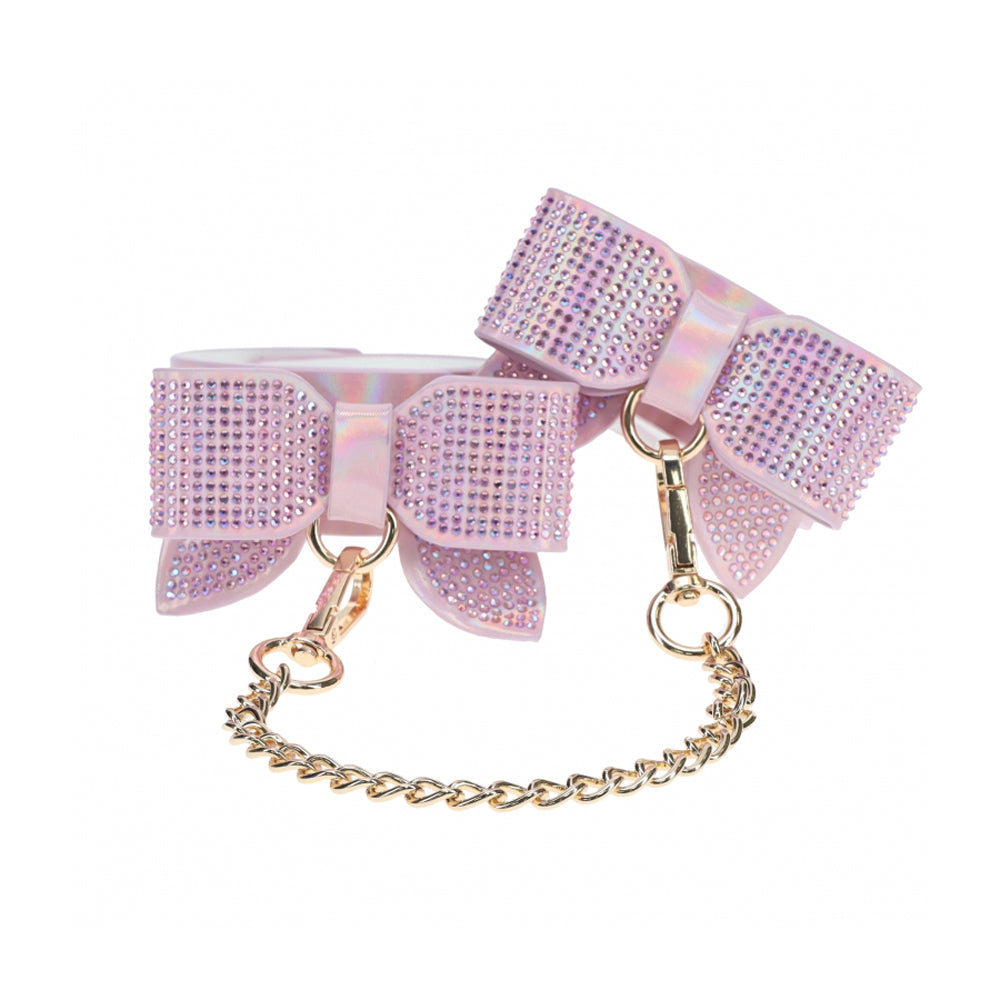 Ouch! Paris Collection Leg Cuffs | 8714273056214 | Available at EroticWarehouse.com