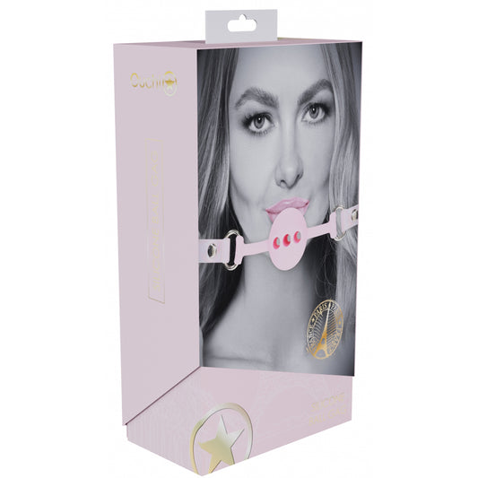 Ouch! Paris Collection Silicone Ball Gag | 8714273056337 | Available at EroticWarehouse.com