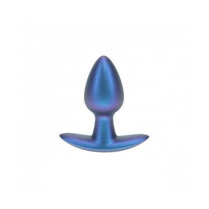 Ouch! Anal Plug Small Silicone Metallic Blue | 8714273056825 | Available at EroticWarehouse.com