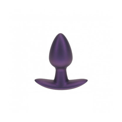 Ouch! Anal Plug Small Silicone Metallic Purple | 8714273056832 | Available at EroticWarehouse.com
