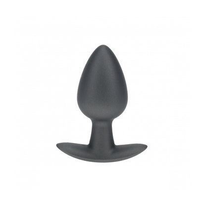 Ouch! Anal Plug Medium Silicone Gun Metal | 8714273056856 | Available at EroticWarehouse.com