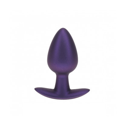 Ouch! Anal Plug Medium Silicone Metallic Purple | 8714273056870 | Available at EroticWarehouse.com