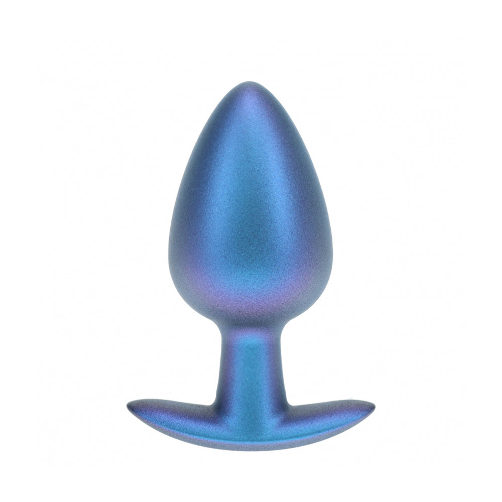 Ouch! Anal Plug Large Silicone Metallic Blue | 8714273056900 | Available at EroticWarehouse.com