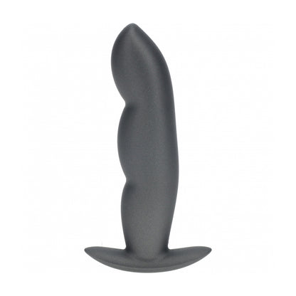 Ouch! Finger Anal Plug Silicone Gun Metal | 8714273057075 | Available at EroticWarehouse.com