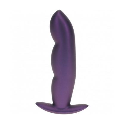 Ouch! Finger Anal Plug Silicone Metallic Purple | 8714273057099 | Available at EroticWarehouse.com