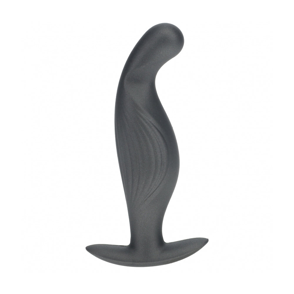 Ouch! P-Spot Anal Plug Silicone Gun Metal | 8714273057198 | Available at EroticWarehouse.com
