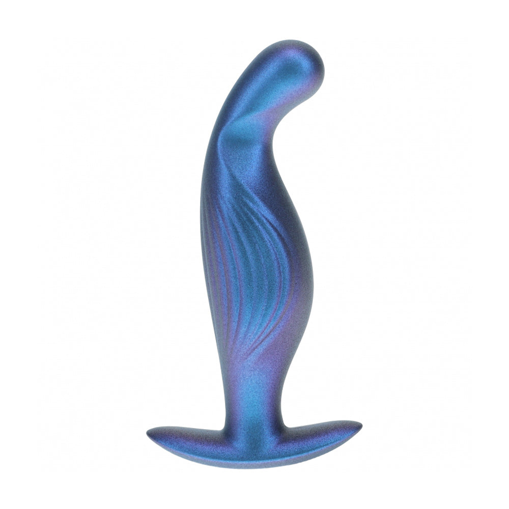 Ouch! P-Spot Anal Plug Silicone Metallic Blue | 8714273057204 | Available at EroticWarehouse.com
