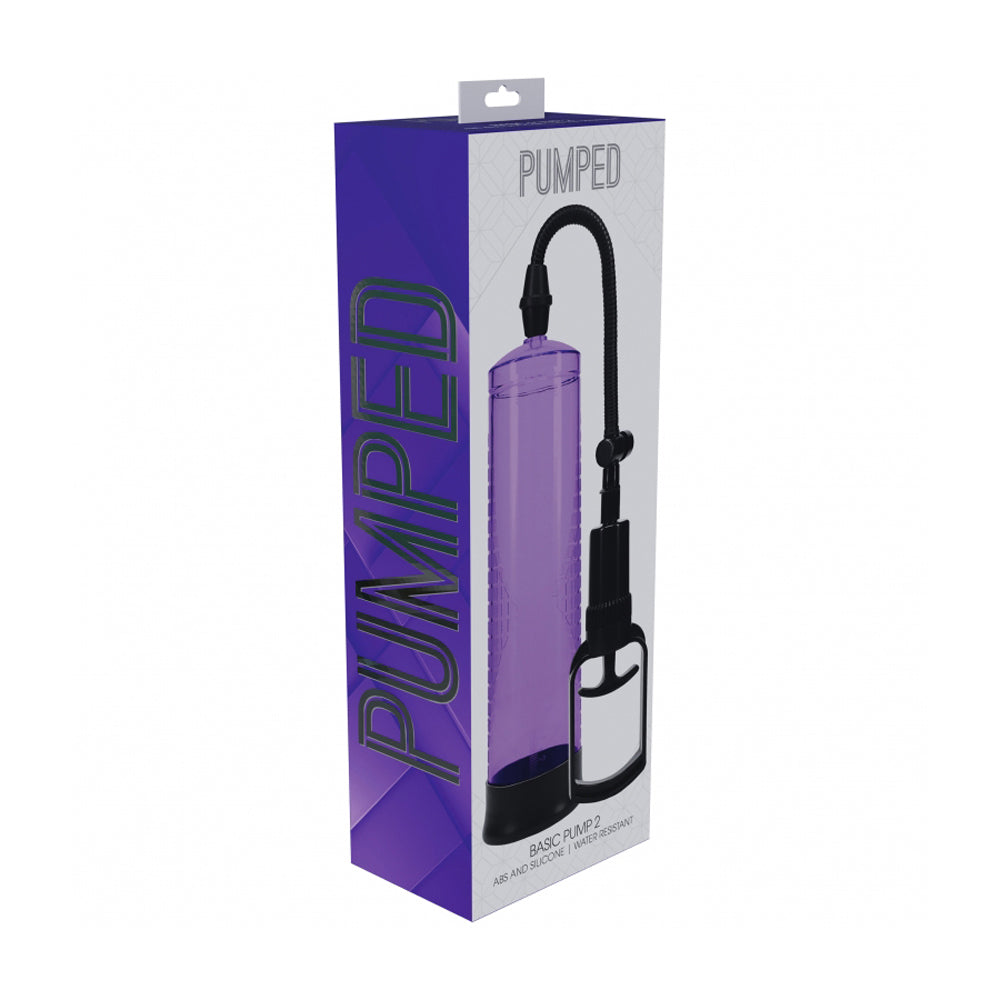 Pumped Basic Pump 2 Water Resistant Purple | 8714273057969 | Available at EroticWarehouse.com
