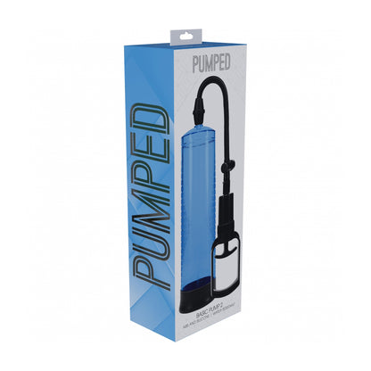 Pumped Basic Pump 2 Water Resistant Blue | 8714273058010 | Available at EroticWarehouse.com
