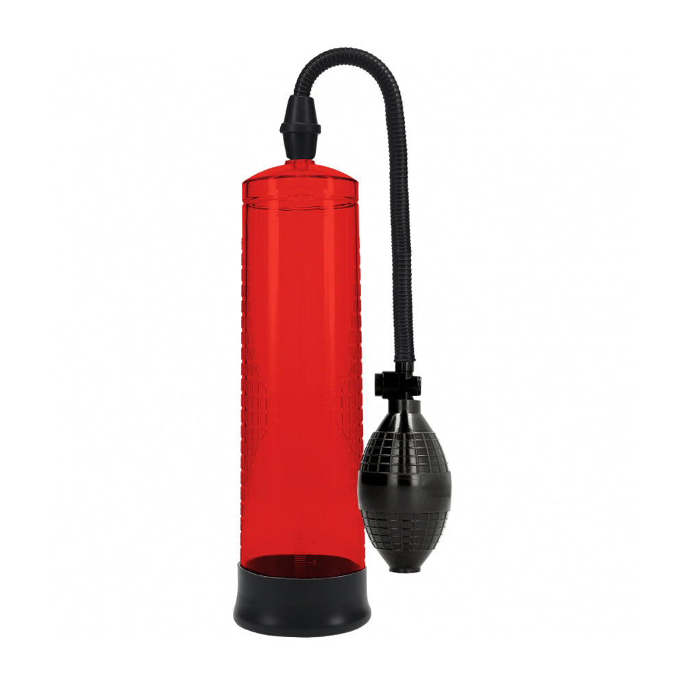 Pumped Basic Pump 1 Water Resistant Red | 8714273058102 | Available at EroticWarehouse.com