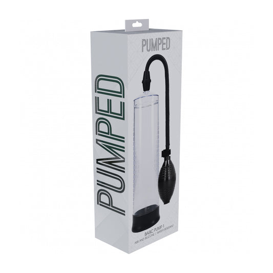 Pumped Basic Pump 1 Water Resistant Transparent | 8714273058119 | Available at EroticWarehouse.com