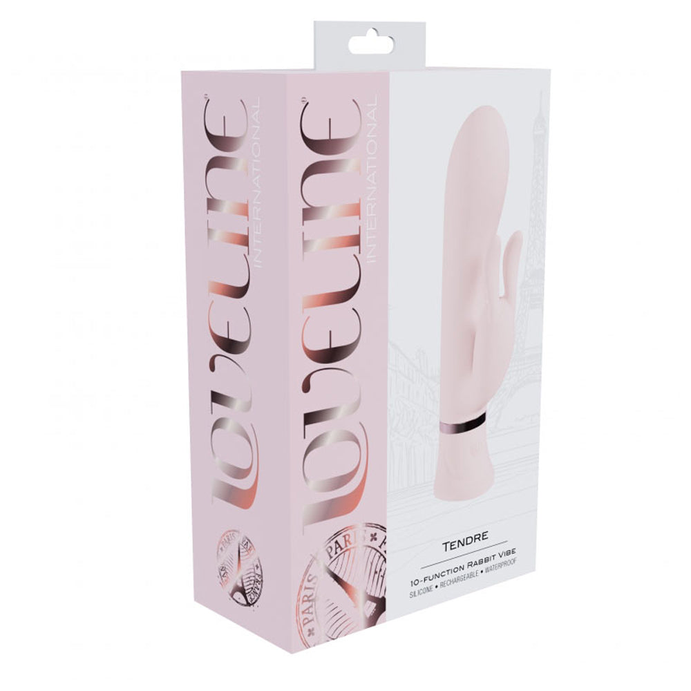Loveline Tendre Rabbit Vibe Pink | 8714273058508 | Available at EroticWarehouse.com