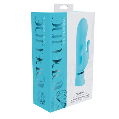 Loveline Tendre Rabbit Vibe Blue | 8714273058515 | Available at EroticWarehouse.com