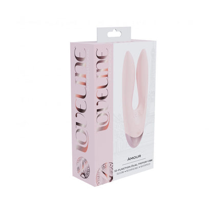 Loveline Amour Dual Motor Vibe Pink | 8714273058522 | Available at EroticWarehouse.com