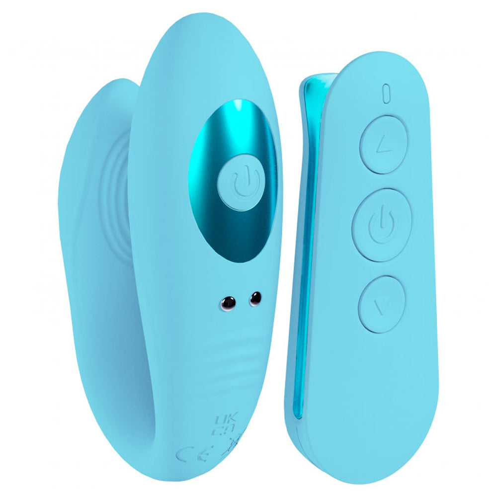 Loveline Charme Dual Motor Vibe Blue | 8714273058553 | Available at EroticWarehouse.com