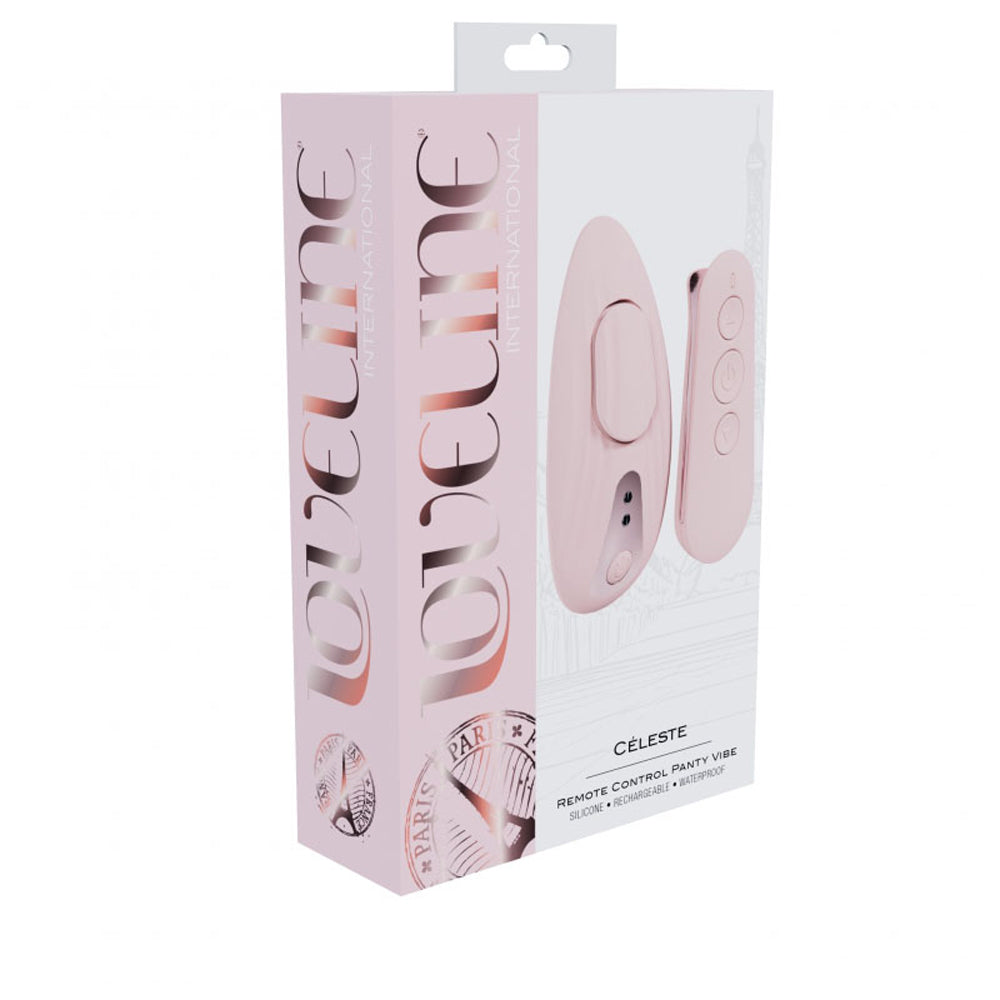 Loveline Celeste Remote Panty Vibe Pink | 8714273058560 | Available at EroticWarehouse.com