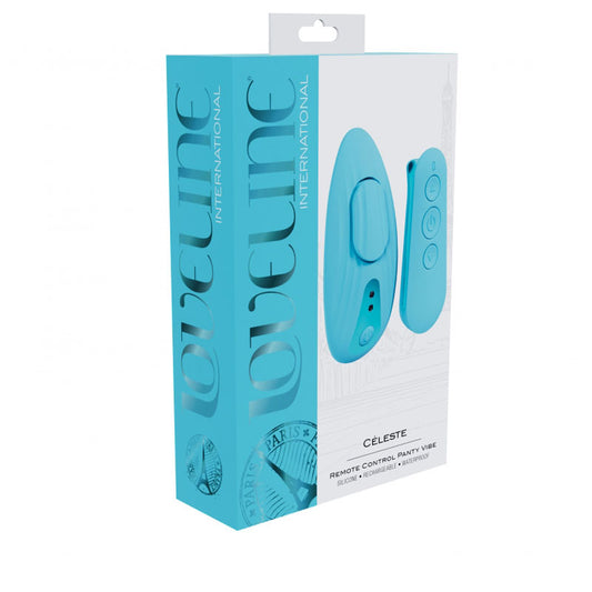 Loveline Celeste Remote Panty Vibe Blue | 8714273058577 | Available at EroticWarehouse.com