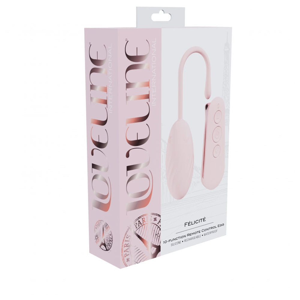 Loveline Felicite Egg Vibe Pink | 8714273058584 | Available at EroticWarehouse.com