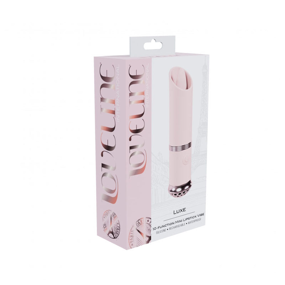 Loveline Luxe Mini Lipstick Vibe Pink | 8714273058621 | Available at EroticWarehouse.com