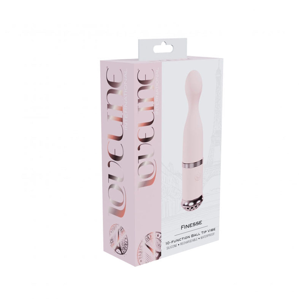 Loveline Finesse Ball Tip Vibe Pink | 8714273058669 | Available at EroticWarehouse.com