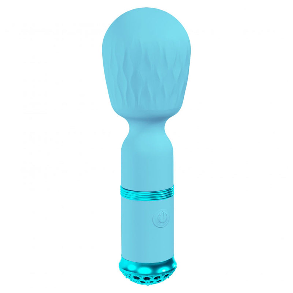 Loveline Velour Mini-Wand Blue | 8714273058690 | Available at EroticWarehouse.com
