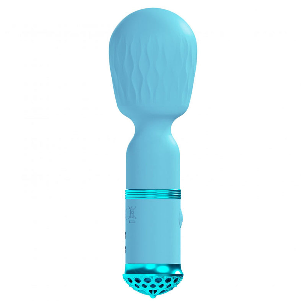Loveline Velour Mini-Wand Blue | 8714273058690 | Available at EroticWarehouse.com