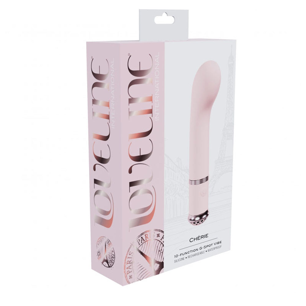 Loveline Cherie G-Spot Vibe Pink | 8714273058706 | Available at EroticWarehouse.com