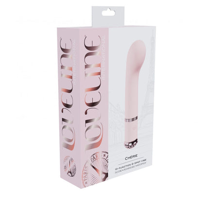 Loveline Cherie G-Spot Vibe Pink | 8714273058706 | Available at EroticWarehouse.com