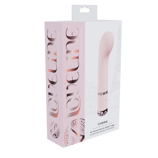Loveline Cherie G-Spot Vibe Pink | 8714273058706 | Available at EroticWarehouse.com