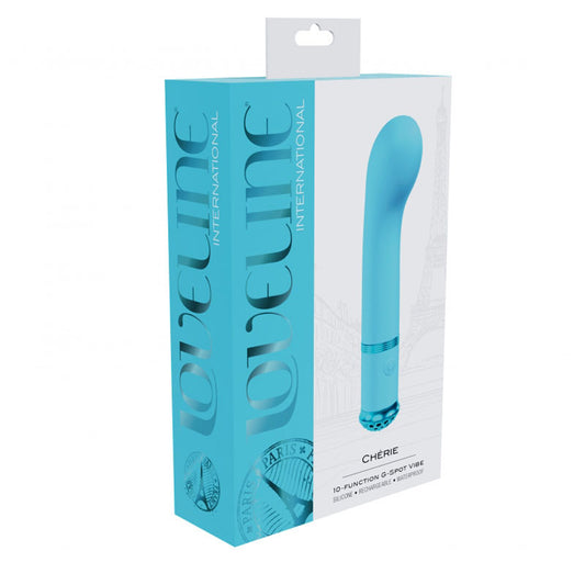 Loveline Cherie G-Spot Vibe Blue | 8714273058713 | Available at EroticWarehouse.com
