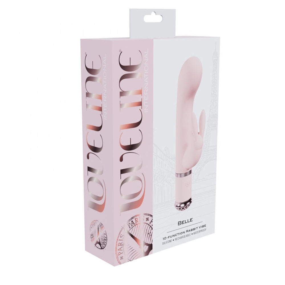 Loveline Belle Rabbit Vibe Pink | 8714273058720 | Available at EroticWarehouse.com