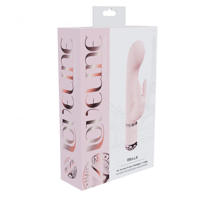 Loveline Belle Rabbit Vibe Pink | 8714273058720 | Available at EroticWarehouse.com