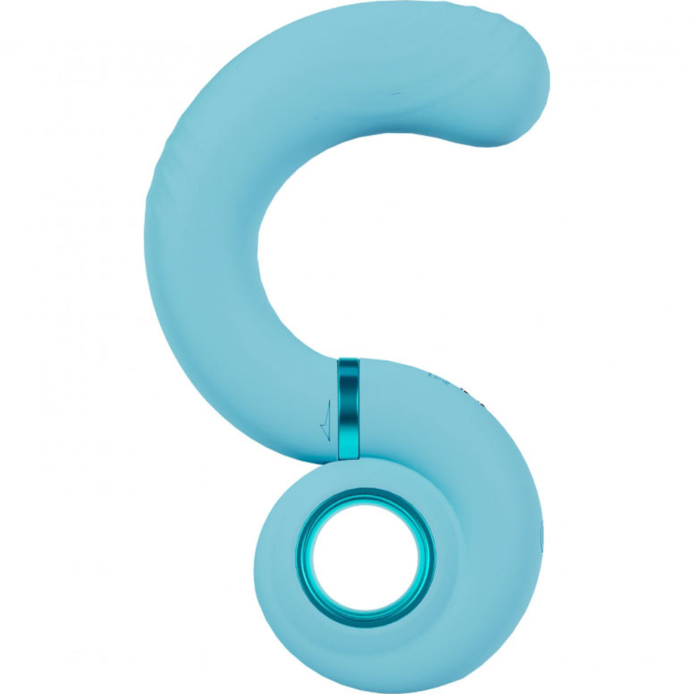 Loveline Gyre Vibrating Swirl Blue | 8714273058751 | Available at EroticWarehouse.com