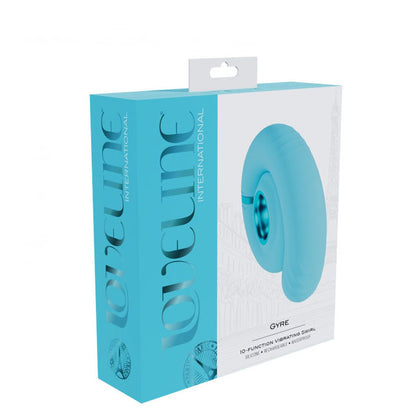 Loveline Gyre Vibrating Swirl Blue | 8714273058751 | Available at EroticWarehouse.com