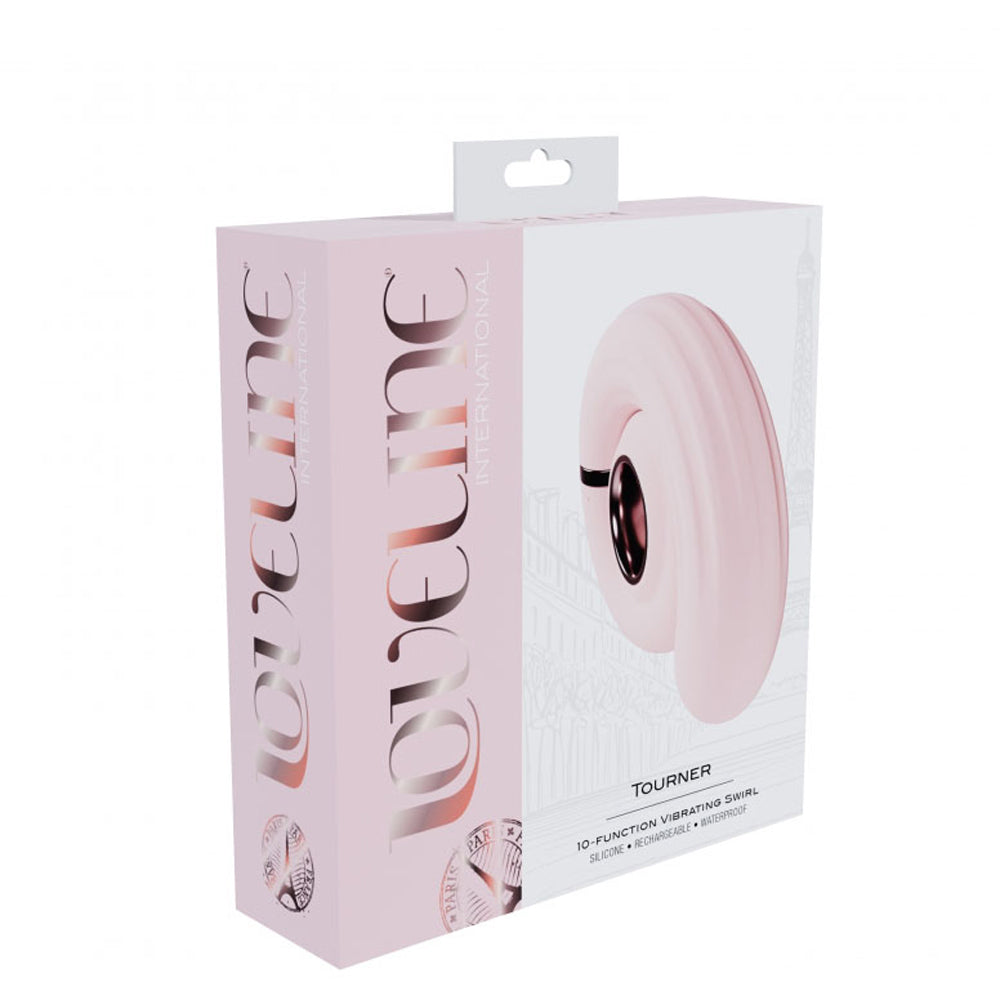 Loveline Tourner Vibrating Swirl Pink | 8714273058768 | Available at EroticWarehouse.com