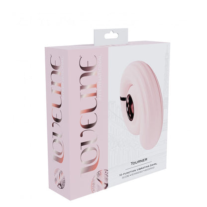 Loveline Tourner Vibrating Swirl Pink | 8714273058768 | Available at EroticWarehouse.com