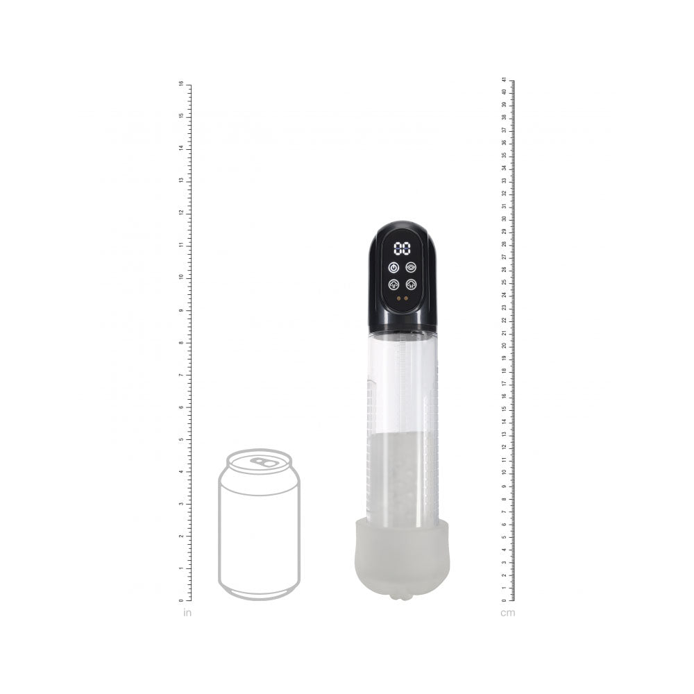 Pumped Engage Pump Masturbator Gun Metal | 8714273059505 | Available at EroticWarehouse.com