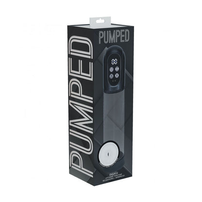 Pumped Engage Pump Masturbator Gun Metal | 8714273059505 | Available at EroticWarehouse.com