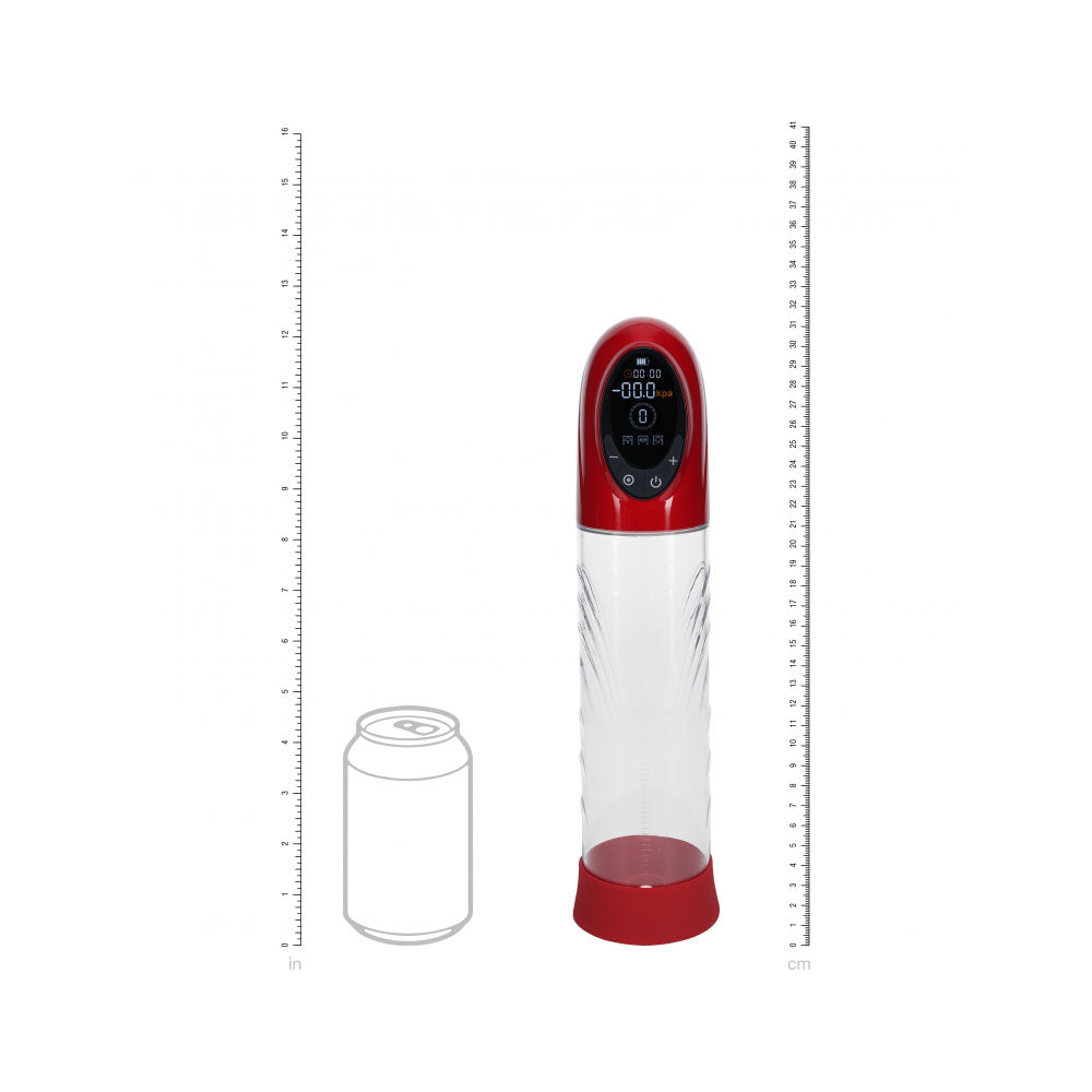 Pumped Cyberpulse Metallic Red | 8714273059550 | Available at EroticWarehouse.com