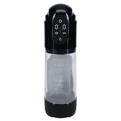 Pumped Technothrust Masturbator Black | 8714273059567 | Available at EroticWarehouse.com