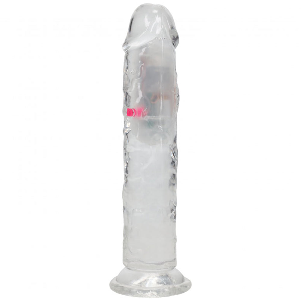 Realrock Led Vibrating Dildo No Balls 7" | 8714273059628 | Available at EroticWarehouse.com
