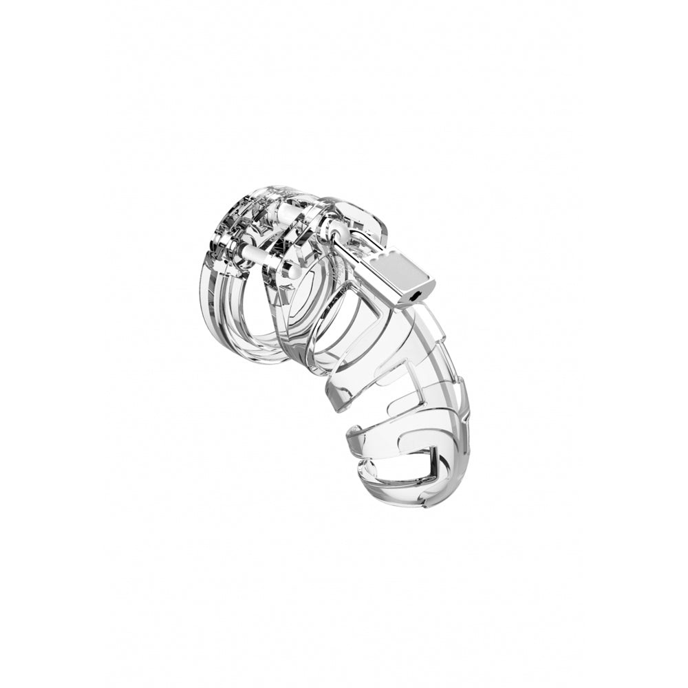 Mancage Model 02 Chastity 3.5'' Cock Cage Clear | 8714273290564 | Available at EroticWarehouse.com