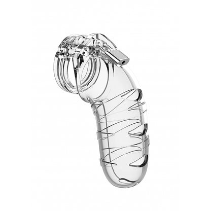 Mancage Model 05 Chastity 5.5'' Cock Cage Clear | 8714273290700 | Available at EroticWarehouse.com