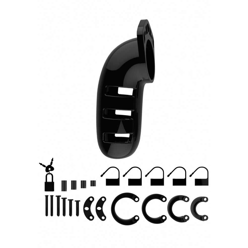 Mancage Model 06 Chastity 5.5'' Cock Cage Black | 8714273290762 | Available at EroticWarehouse.com