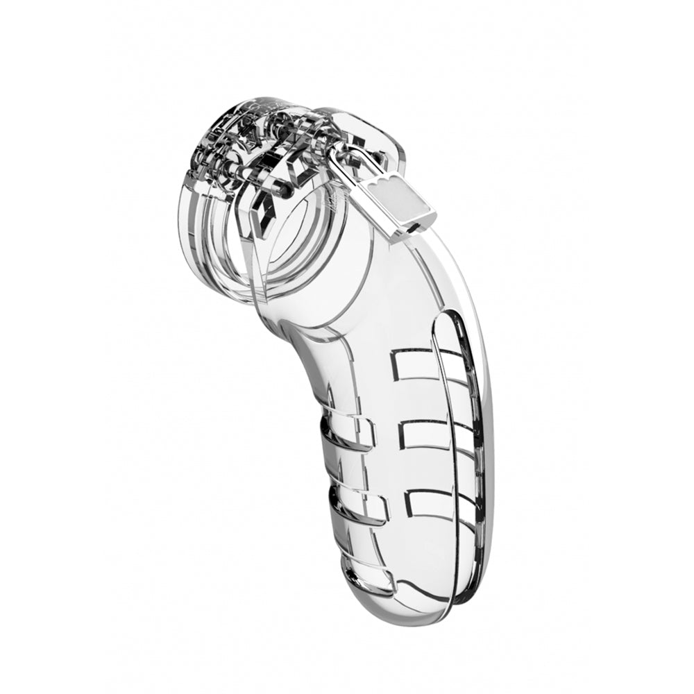 Mancage Model 06 Chastity 5.5'' Cock Cage Clear | 8714273290779 | Available at EroticWarehouse.com