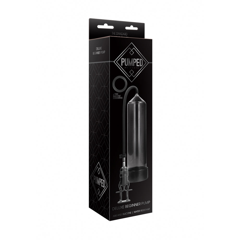 Deluxe Beginner Pump Black | 8714273291677 | Available at EroticWarehouse.com