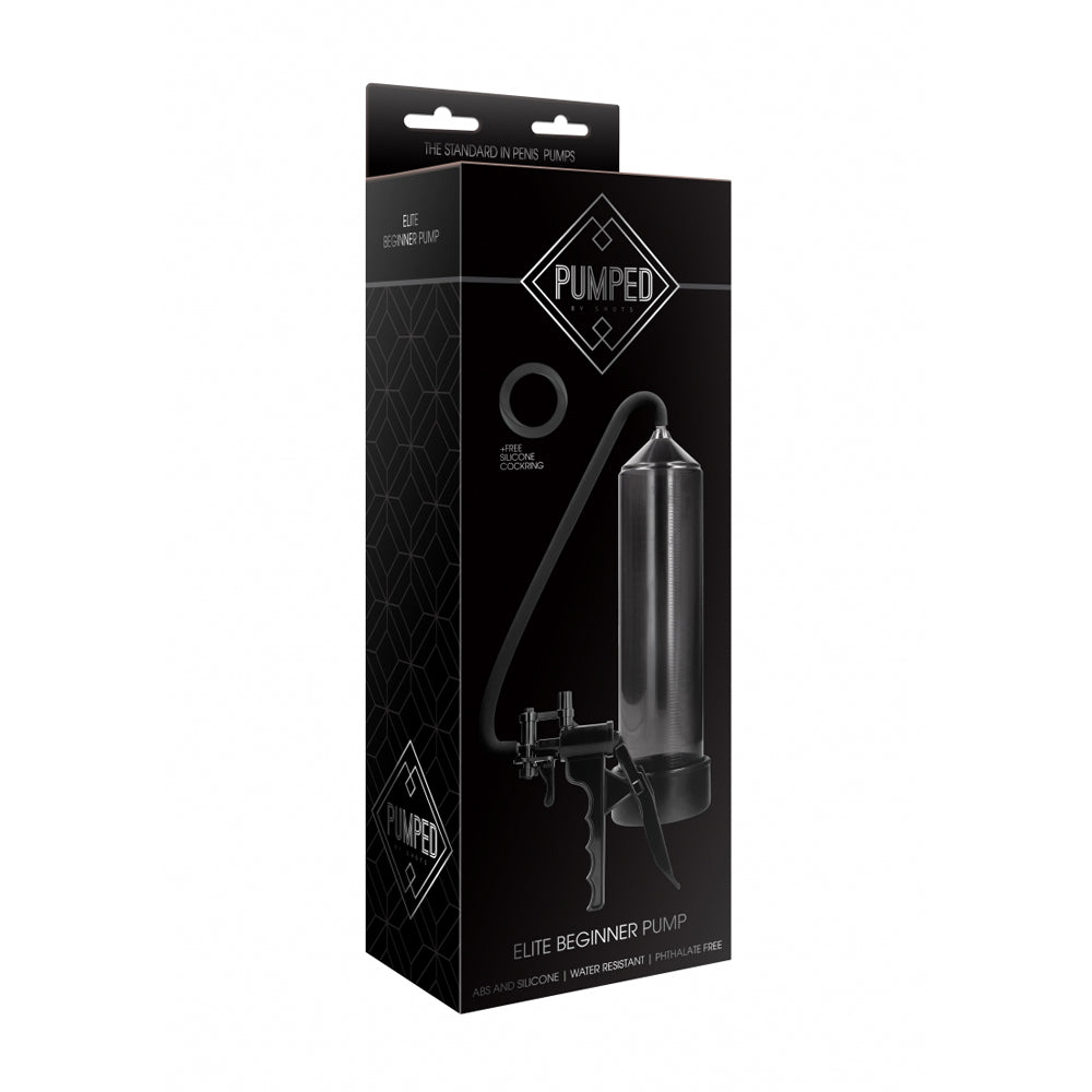 Elite Beginner Pump Black | 8714273291813 | Available at EroticWarehouse.com