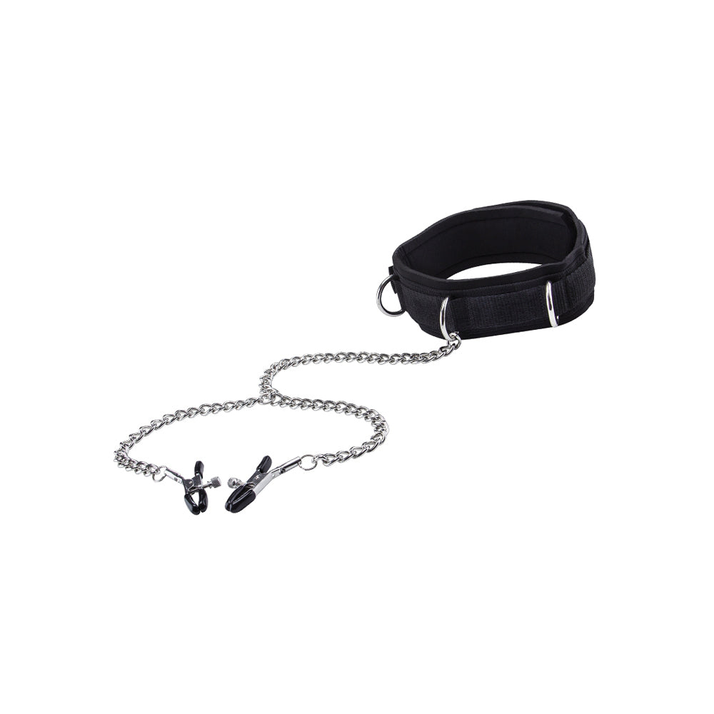 Ouch! Velcro Collar Black | 8714273307316 | Available at EroticWarehouse.com