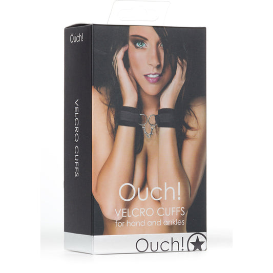 Velcro Cuffs - Black | 8714273309495 | Available at EroticWarehouse.com